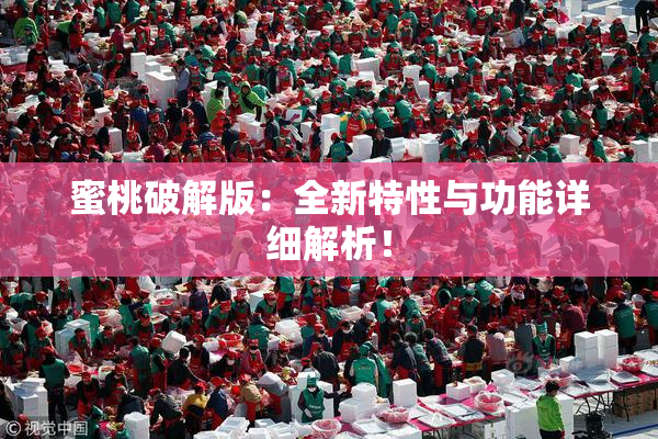 蜜桃破解版：全新特性与功能详细解析！