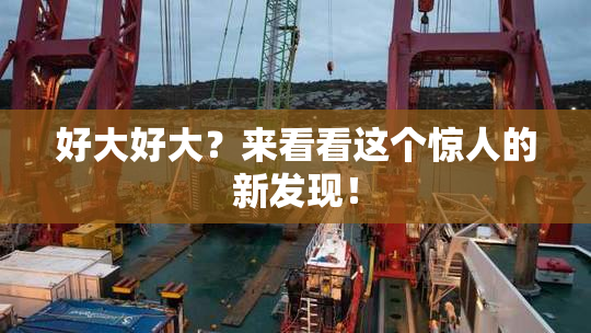 好大好大？来看看这个惊人的新发现！