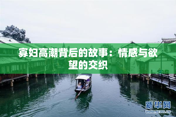 寡妇高潮背后的故事：情感与欲望的交织