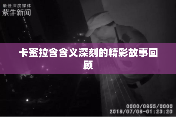 卡蜜拉含含义深刻的精彩故事回顾
