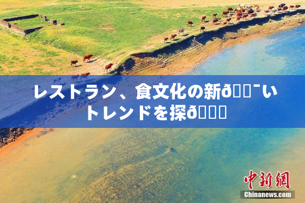レストラン、食文化の新🔯いトレンドを探🌃