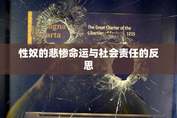 性奴的悲惨命运与社会责任的反思