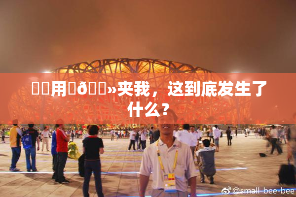 妺妺用‌🐻夹我，这到底发生了什么？