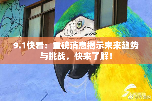 9.1快看：重磅消息揭示未来趋势与挑战，快来了解！