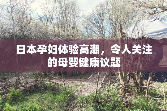日本孕妇体验高潮，令人关注的母婴健康议题