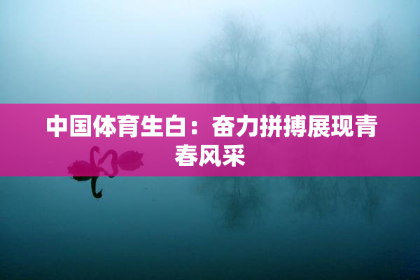 中国体育生白：奋力拼搏展现青春风采