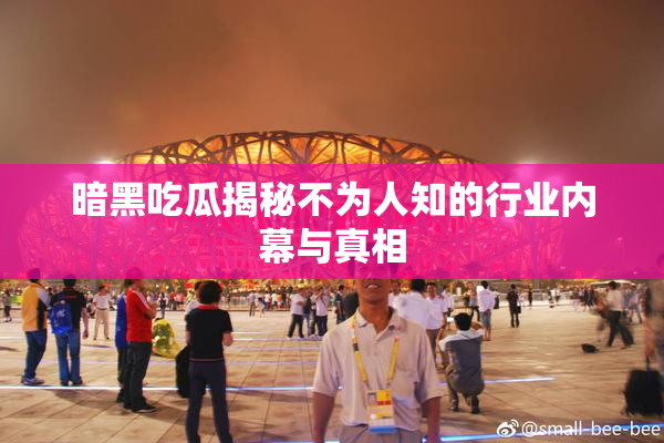 暗黑吃瓜揭秘不为人知的行业内幕与真相