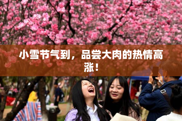小雪节气到，品尝大肉的热情高涨！
