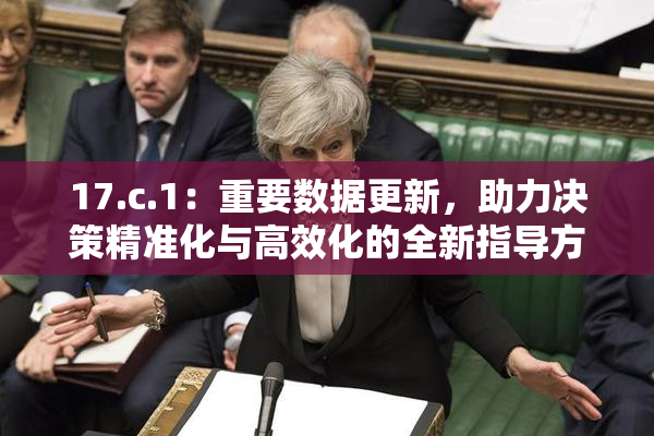 17.c.1：重要数据更新，助力决策精准化与高效化的全新指导方案出台