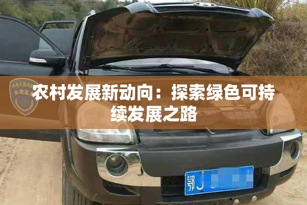 农村发展新动向：探索绿色可持续发展之路