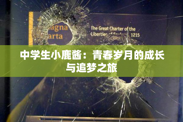中学生小鹿酱：青春岁月的成长与追梦之旅
