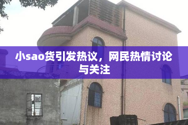 小sao货引发热议，网民热情讨论与关注