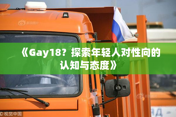 《Gay18？探索年轻人对性向的认知与态度》