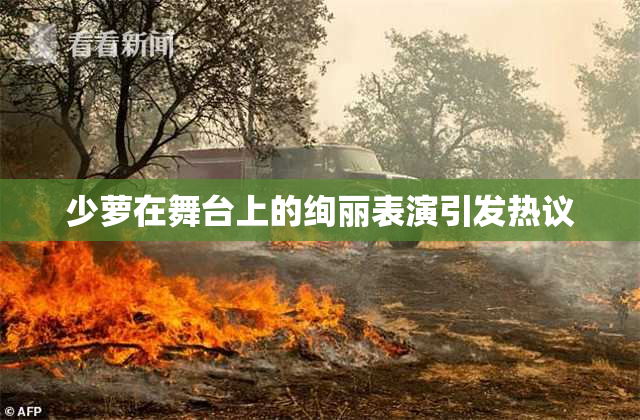 少萝在舞台上的绚丽表演引发热议