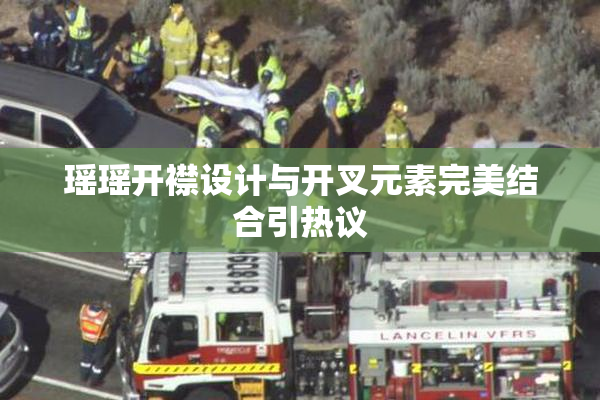 瑶瑶开襟设计与开叉元素完美结合引热议