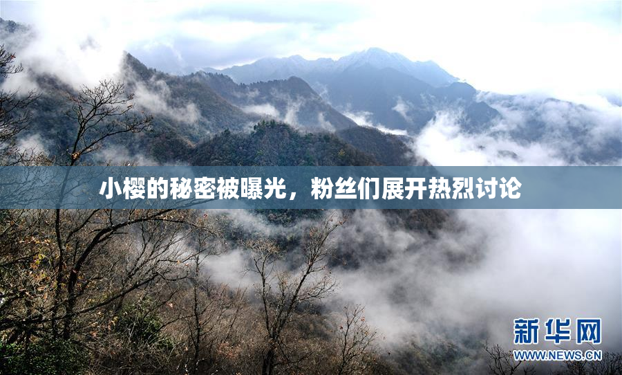 小樱的秘密被曝光，粉丝们展开热烈讨论