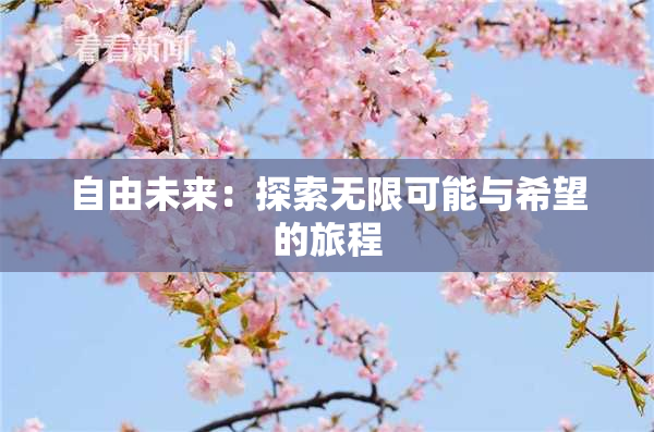自由未来：探索无限可能与希望的旅程