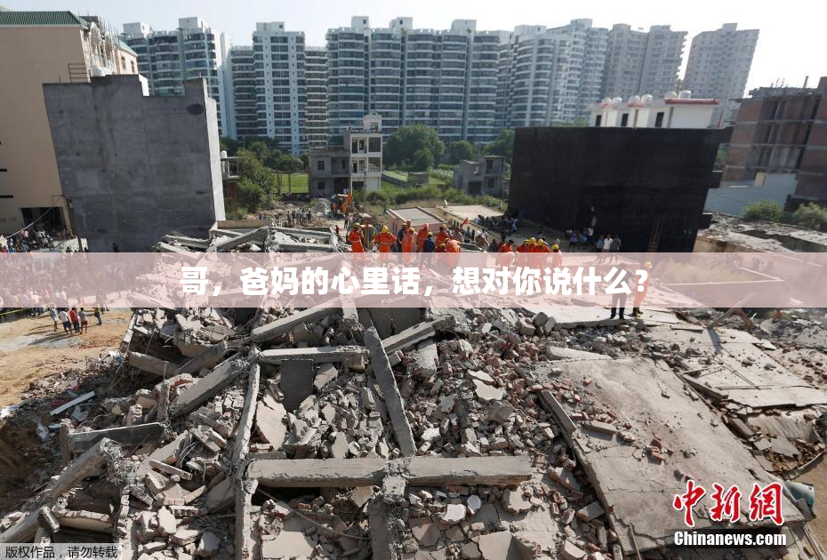 哥，爸妈的心里话，想对你说什么？