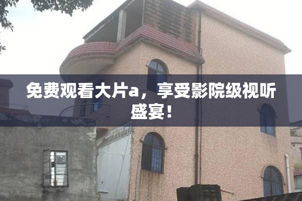 免费观看大片a，享受影院级视听盛宴！