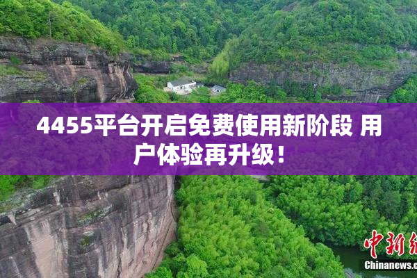 4455平台开启免费使用新阶段 用户体验再升级！