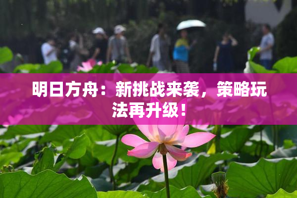 明日方舟：新挑战来袭，策略玩法再升级！