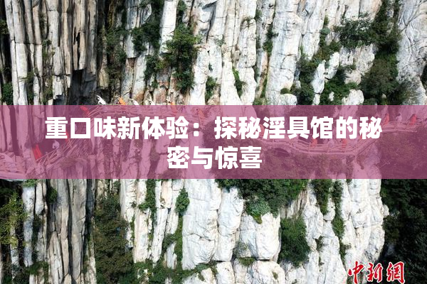重口味新体验：探秘淫具馆的秘密与惊喜