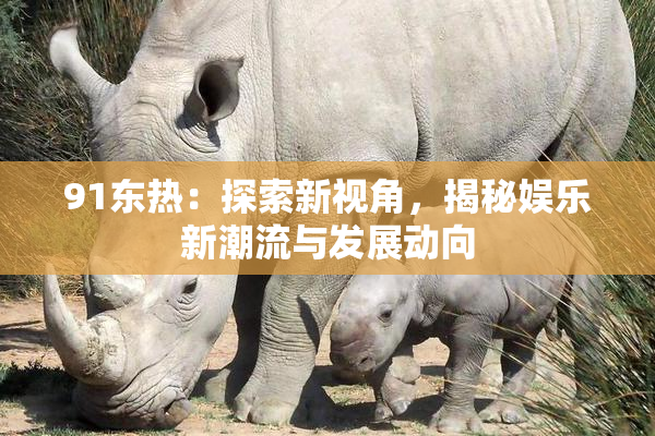91东热：探索新视角，揭秘娱乐新潮流与发展动向