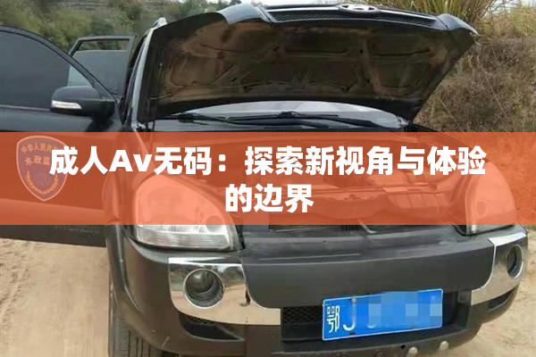 成人Av无码：探索新视角与体验的边界