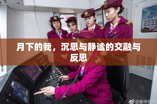 月下的我，沉思与静谧的交融与反思