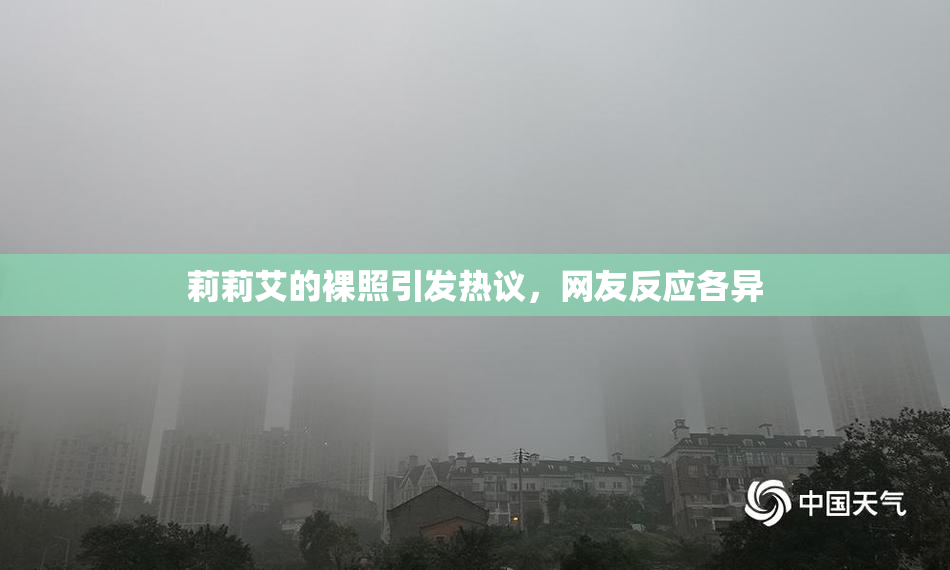 莉莉艾的裸照引发热议，网友反应各异