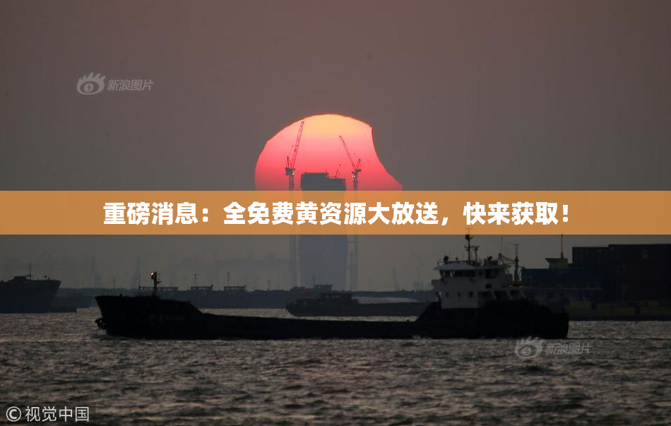 重磅消息：全免费黄资源大放送，快来获取！
