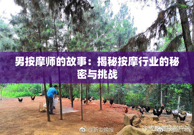 男按摩师的故事：揭秘按摩行业的秘密与挑战
