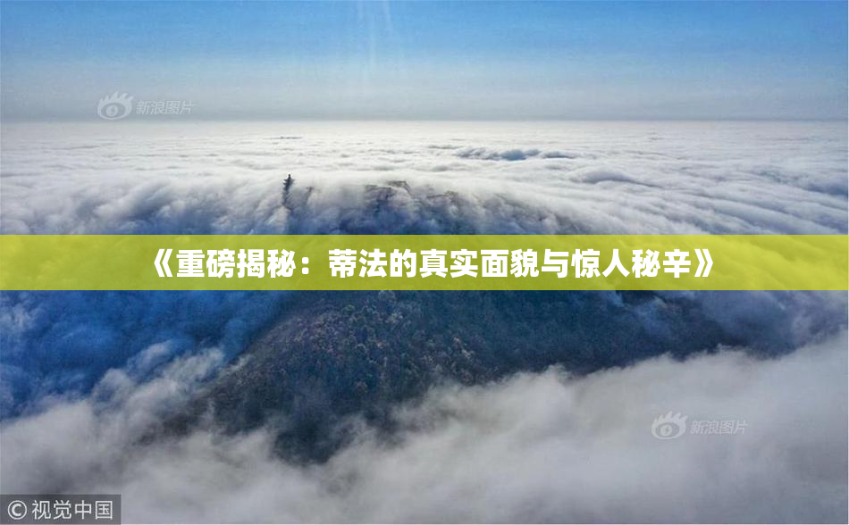 《重磅揭秘：蒂法的真实面貌与惊人秘辛》