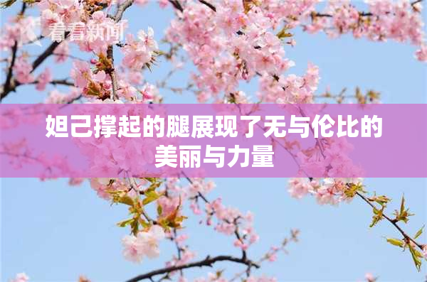 妲己撑起的腿展现了无与伦比的美丽与力量