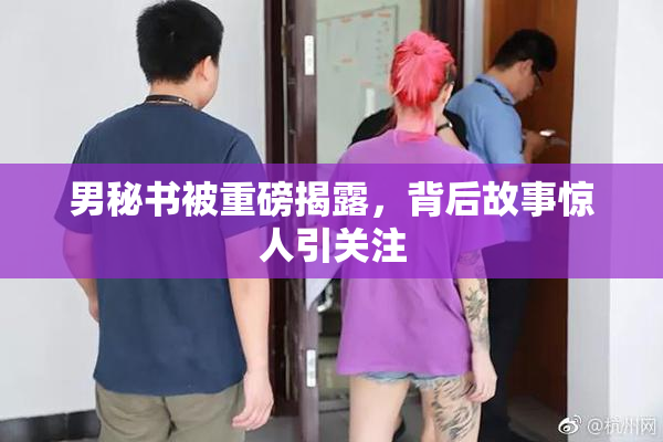 男秘书被重磅揭露，背后故事惊人引关注