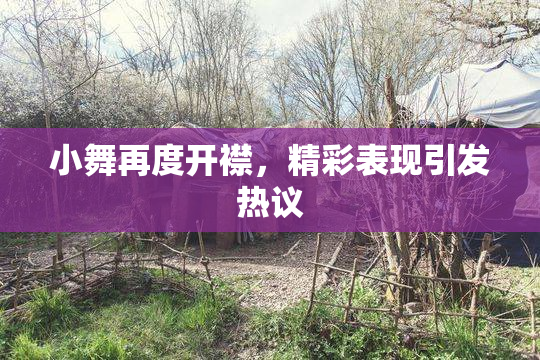 小舞再度开襟，精彩表现引发热议