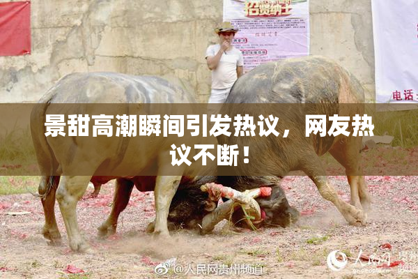 景甜高潮瞬间引发热议，网友热议不断！