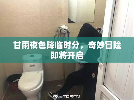 甘雨夜色降临时分，奇妙冒险即将开启