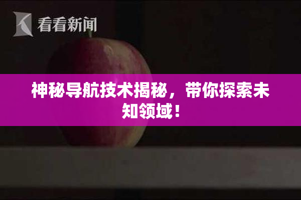 神秘导航技术揭秘，带你探索未知领域！