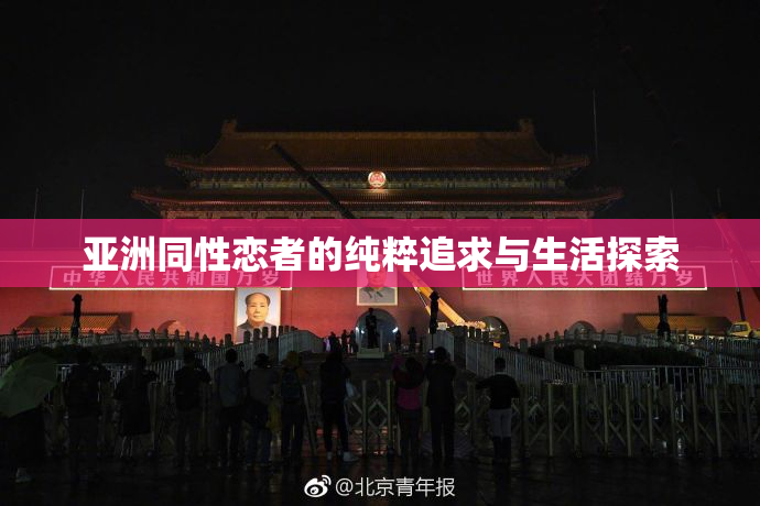 亚洲同性恋者的纯粹追求与生活探索