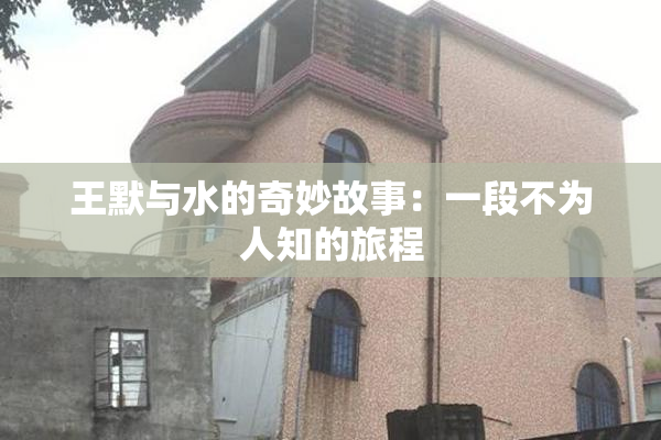 王默与水的奇妙故事：一段不为人知的旅程