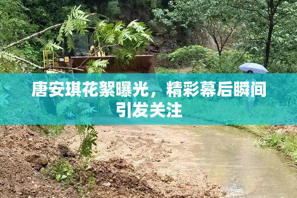 唐安琪花絮曝光，精彩幕后瞬间引发关注