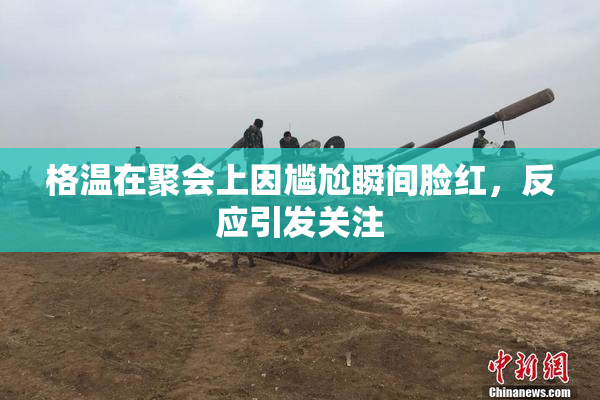 格温在聚会上因尴尬瞬间脸红，反应引发关注