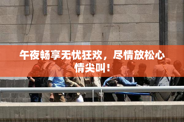 午夜畅享无忧狂欢，尽情放松心情尖叫！