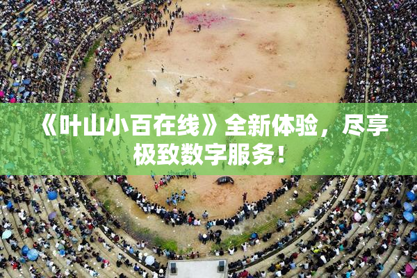 《叶山小百在线》全新体验，尽享极致数字服务！