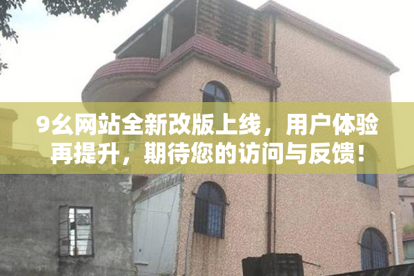 9幺网站全新改版上线，用户体验再提升，期待您的访问与反馈！