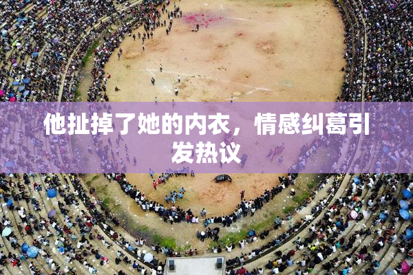 他扯掉了她的内衣，情感纠葛引发热议