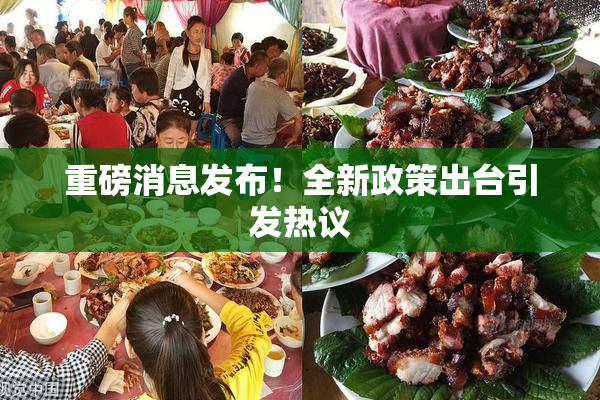 重磅消息发布！全新政策出台引发热议