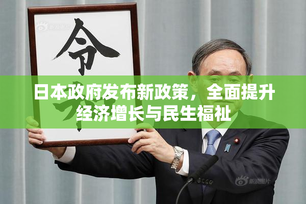 日本政府发布新政策，全面提升经济增长与民生福祉