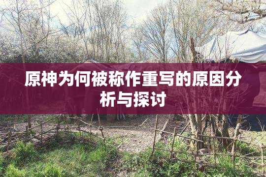 原神为何被称作重写的原因分析与探讨